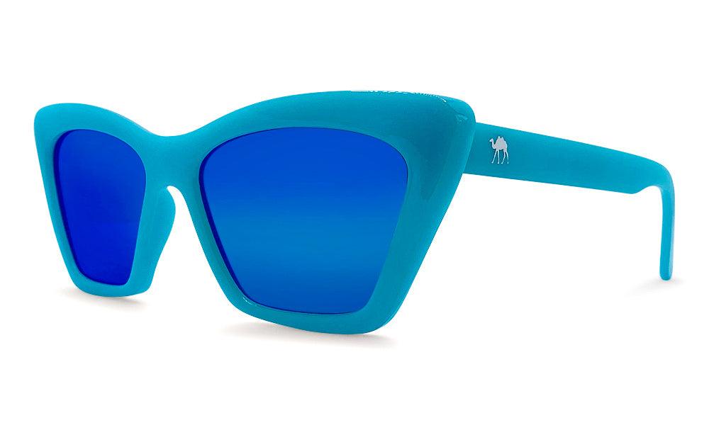 Blue Oasis Aqua Ocean Mirror