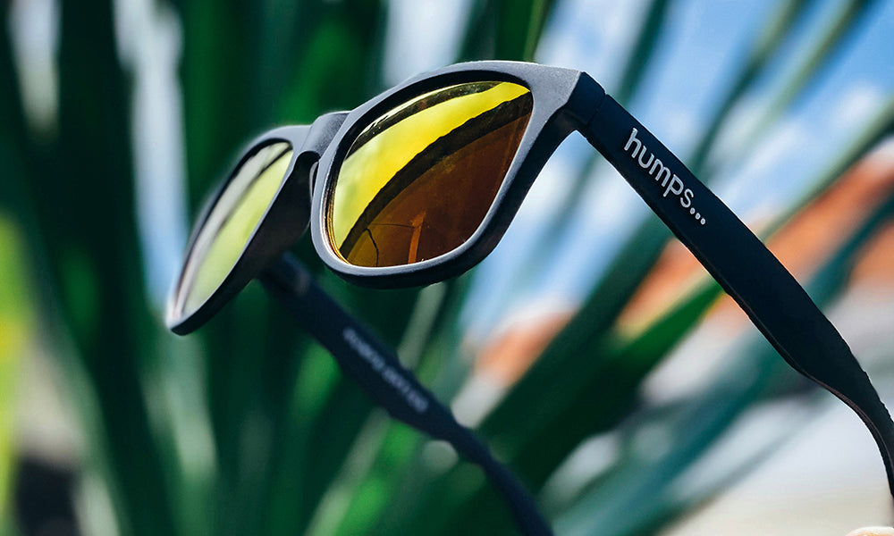travellers goggles Polarized Sunglasses | Traveler - Gold Mirror | Brown Amber Frame