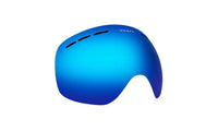 Ice Blue Mirror Lens - Rounded - Humps Optics