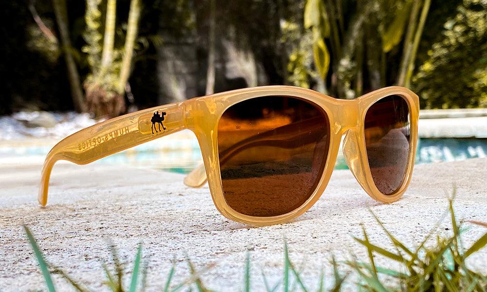 honey goggles Polarized Sunglasses | Vintage Honey | Durable Eco-Friendly Polycarbonate Frame